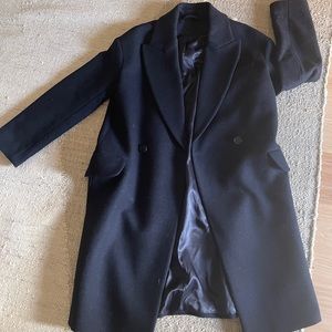 & other stories wool blend navy coat. Only wore for one day. Euro 32 US 0